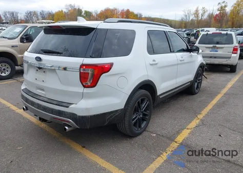 2017 Ford Explorer Xlt из США, поврежденный, VIN 1FM5K8D88HGD84283